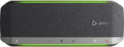Produktbild von HP Poly Sync 40 USB-A USB-C Freisprecheinrichtung, Universal, Silber, 1,05 m, Tasten, Berührung, IP64, Windows 10, Windows 11