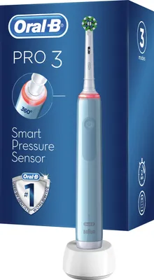 Produktbild von Oral-B Pro 3 Crossaction Elektrische Zahnbürste Blue