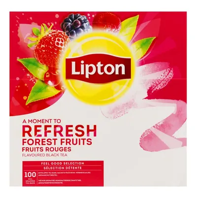 Produktbild von Lipton - Tee Lipton Refresh Forest Obst 100x1.5gr | Schnappen Sie sich ein 100 Stück