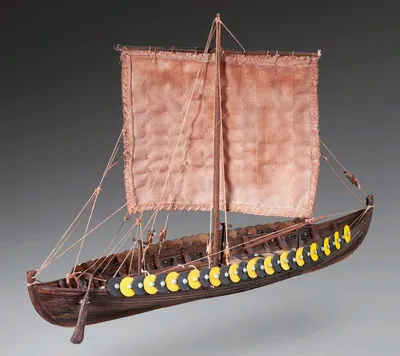 Obrázok produktu pre Krick Gokstad Wikingerschiff 1:72 Baukasten