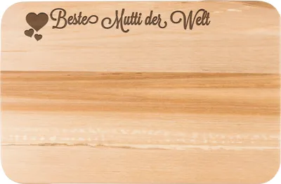 Produktbild von Mr. & Mrs. Panda Holz Servierbrett Mutti - Transparent - Geschenk, brotzeitbrettchen, Mama, Frühstücksbrett, Mutter, Frühstücksbrettchen, vesperbrett, Ma, Schneidebrett