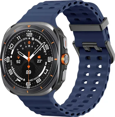 Immagine prodotto di Cinturino in silicone imoshion Ocean per Samsung Galaxy Watch Ultra (2024/2025) - Midnight Blue