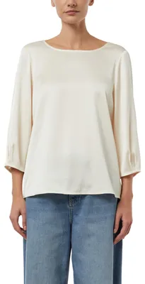 Produktbild von COMMA Satinbluse mit 3/4-Ärmeln