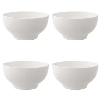Produktbild von Villeroy & Boch New Cottage 4er Set Müslischale 750 ml weiß Porzellan