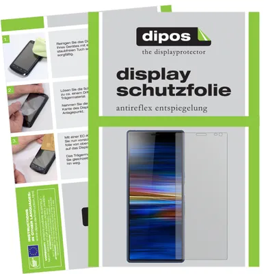 Produktbild von 2x Schutzfolie für Sony Xperia 10 matt Displayschutzfolie Folie Display Schutz