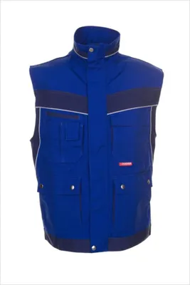 Produktbild von Planam  Plaline Weste kornblau/marine Gr. M, 2531048