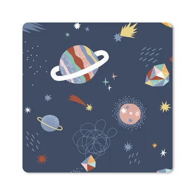 Produktbild von MuchoWow® Mauspad Mousepad Kinder - Weltraum - Sterne 30x30 cm - Mousepads - Maus Mat - Pad - Mausunterlage - Gaming