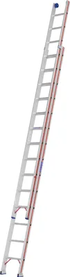 Produktbild von Hymer Schiebeleiter, zweiteilig, 2x14 Sprossen, Länge 4,20 / 7,26 m, Reichhöhe 7,92 m, Gewicht 18,3 kg