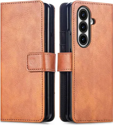 Zdjęcie produktu dla imoshion Luxe Bookcase dla Samsung Galaxy Fold 7 - brązowy
