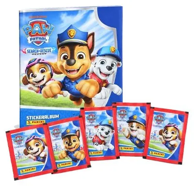 Produktbild von Panini PAW Patrol Search & Rescue Stickeralbum + 5 Stickertüten | Serie 12