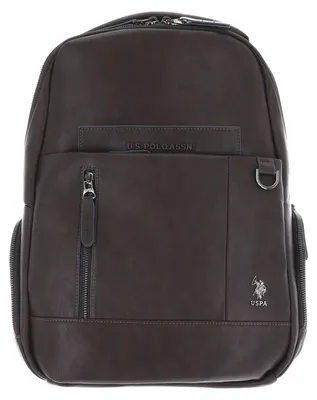 Produktbild von U.S. POLO ASSN. Laptoprucksack Rucksack mit Laptopfach Cambridge Backpack Bag Dark Brown dunkelbraun