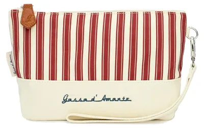 Produktbild von Gassa d'Amante Clutch Alassio mit Schlaufe fürs Handgelenk Rot One Size