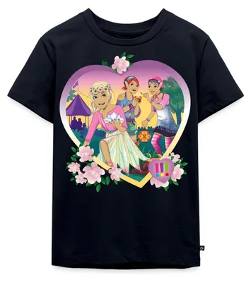 Produktbild von Spreadshirt Die Drei Ausrufezeichen Nacht Der Elfen Kinder Premium T-Shirt, 110/116 (4 Jahre), Navy