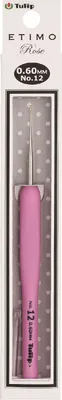 Produktbild von ETIMO Rose Häkelnadel mit Softgriff 0,75 mm 1 St