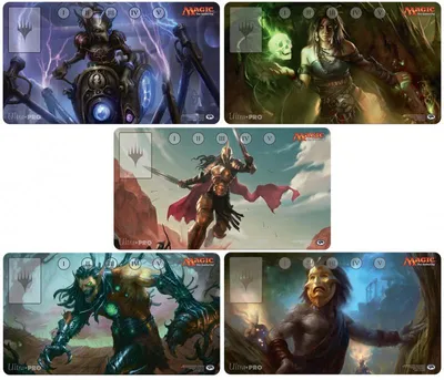 Produktbild von MtG Commander 2015 Playmat - verschiedene Motive, Version:Version 3