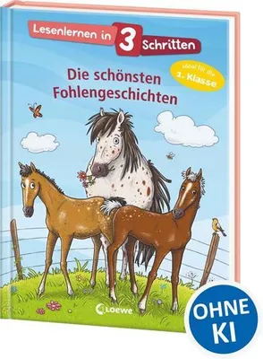 Produktbild von Lesenlernen in 3 Schritten - Die schönsten Fohlengeschichten