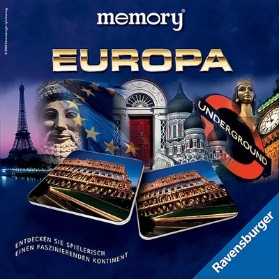 Produktbild von Ravensburger 26474 - Europa memory