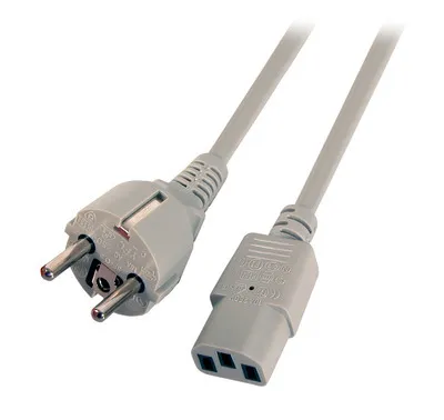Zdjęcie produktu dla EFB Elektronik EK508.2, 2 m, Wtyczka zasilająca typu F, C13 panel, 250 V, 10 A