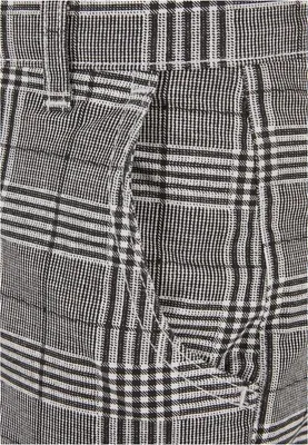 Zdjęcie produktu dla Dětské cargo kalhoty Urban Classics Boys AOP Glencheck Cargo Jog Pants black/white - 158/164