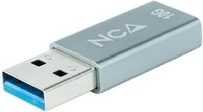 Produktbild von Nanocable 10.02.0013, USB A, USB A, Grau