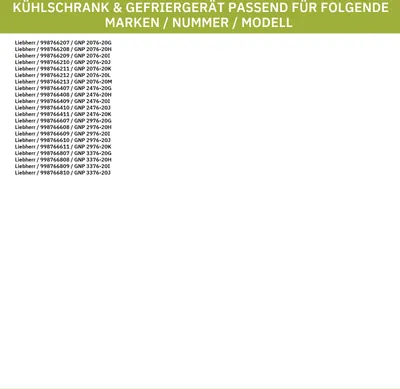 Produktbild von Halter für Auszugsschiene Liebherr 7428284 für Gefrierschrank