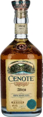 Produktbild von Cenote Tequila Añejo 100% Agave Azul 40% Vol. 0,7l