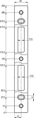 Produktbild von LI RO 300 - Gegenblatt - gerade 300