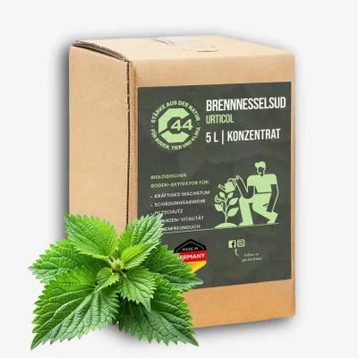 Produktbild von C44 Brennnesselsud Urticol | Natürlicher -Dünger & Pflanzenstärkung - 5L