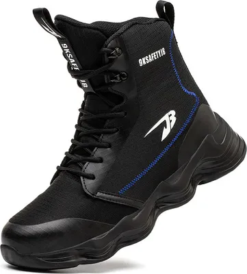 Produktbild von Sicherheitsschuhe, Arbeitsschuhe für Damen und Herren, sportliche, atmungsaktive Stahlkappenschuhe, rutschfeste Arbeitsschuhe