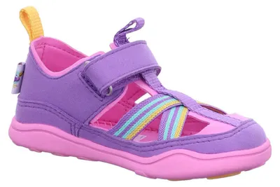 Produktbild von Affenzahn Mädchen Sandale Breezy Kreativ Tukan 54588-21, 54588-22, 54588-23, 54588-24, 54588-25, 54588-26, 54588-27, 54588-28, 54588-29, 54588-30, 54588-31, 54588-32 AFZ-01724-40120 Pink/ Lila 21