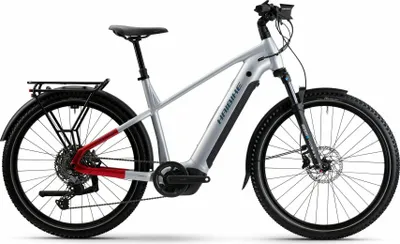 Produktbild von Haibike TREKKING 7 soft grey/red/blue glänzend 27,5" 800 Wh Diamant E-Tourenbike in Grau