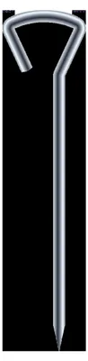 Produktbild von Exacompta 5x Box mit 100 Stück Triangelnadeln - Silber - 14743E
