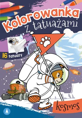 Immagine prodotto di Kolorowanka z tatuazami Kosmos