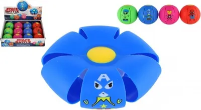 Obrázok produktu pre Flat Ball - Hoď disk, chyť loptu! plast 8cm - mix farieb