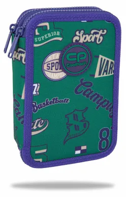 Produktbild von Ausgestattetes Federmäppchen CoolPack - JUMPER 2 - AMERICAN RETRO