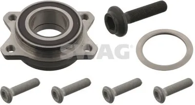 Produktbild von SWAG Radlagersatz Vorne Links Vorne Rechts für AUDI A6 Avant (4F5, C6) Schrägkugellager 85mm 30 92 9844