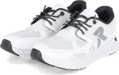 Obrázek produktu pro Rieker Dámské nízké tenisky White Textile Syntheti Velikost: 43