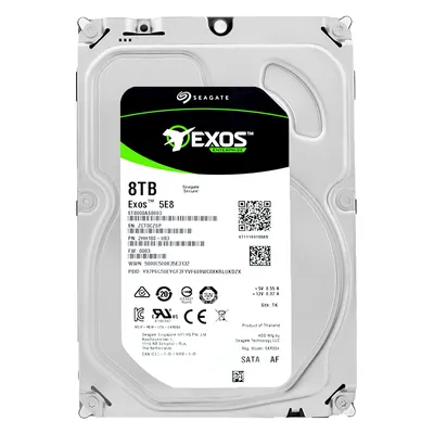 Produktbild von Seagate Enterprise Exos 5E8, 8 TB, 256 MB, 3.5", Serial ATA III