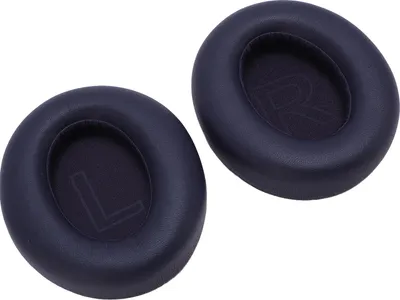 Imagen del producto de Auriculares genéricos - Almohadillas para auriculares, almohadillas de repuesto reforzadas para auriculares, compatibles con Q20 (azul oscuro)