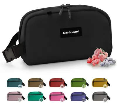 Image de Petit sac isotherme, congélateur, étanche, noir