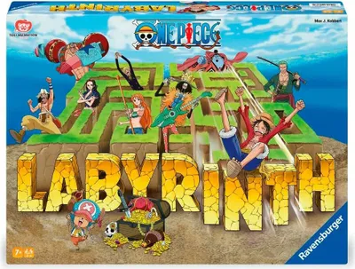Immagine prodotto di Gioco da tavolo One Piece Labyrinth per 2-4 giocatori, età 8+
