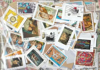 Produktbild von Briefmarken Frankreich 25 Gramm Kiloware gestempelt