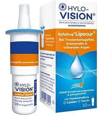 Immagine prodotto di Hylo-Vision SafeDrop Lipocur, soluzione da 10 ml