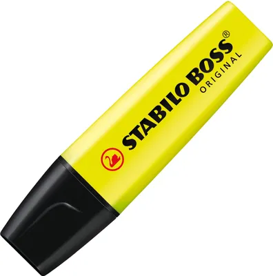 Immagine prodotto di Evidenziatore - STABILO BOSS ORIGINAL - Penna singola - giallo