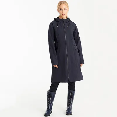 Image de Manteau imperméable Ilse Jacobsen RAIN37L, couleur bleu indigo foncé