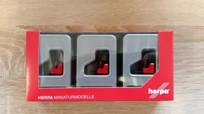 Produktbild von Herpa 053860 Zubehör Mitnahmestapler mit Heckstoßfänger