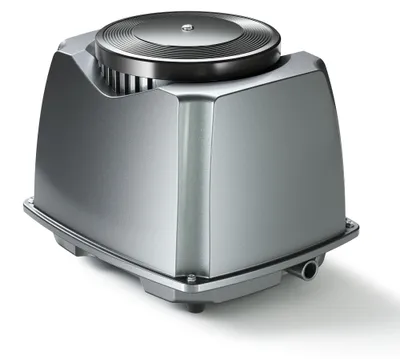 Teichbelüfter 70 W, 100 l/min, 16 Auslässe, für 80 m³, geräuscharm