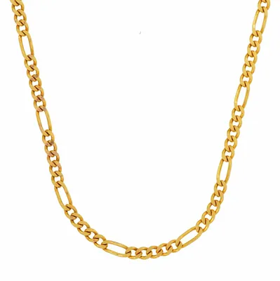 Produktbild von Goldkette Figarokette Halskette 1,9 mm - 60 cm massiv 333-8 Karat Gold