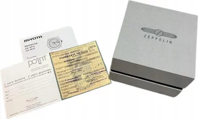 Zdjęcie produktu dla Zegarek męski ZEPPELIN 8086-4_N zielony klasyczny