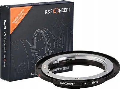 Zdjęcie produktu dla Adapter K&F do CANON EOS EF EF-S na Nikon F /  KF06.088